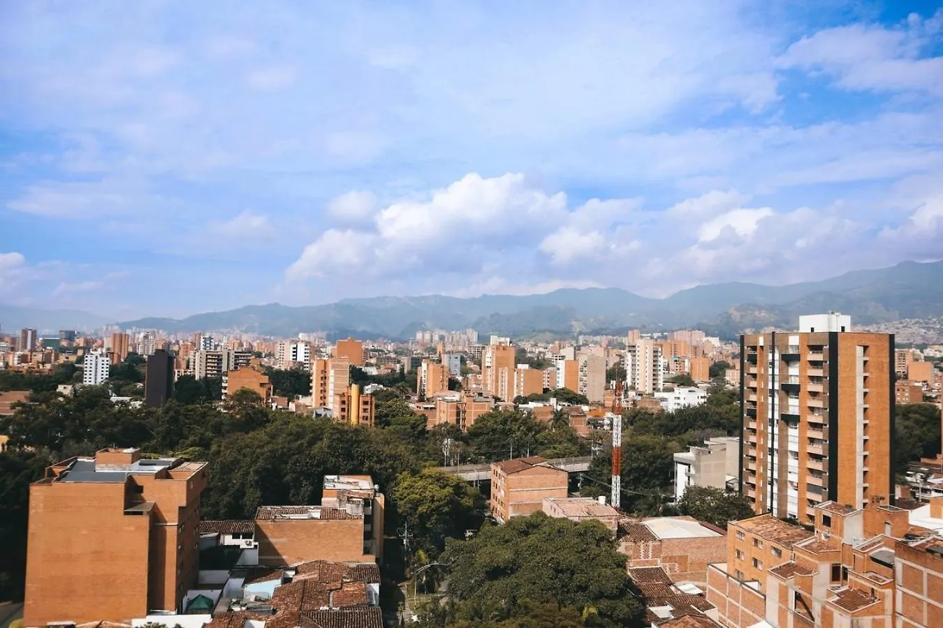 Lägenhet Rosa Negra Comfort Stadio Aparta-Suite Medellín